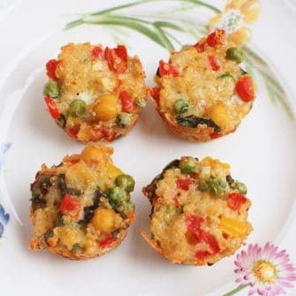 Vegetable quinoa bites