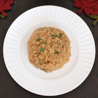 crispy cauliflower rice