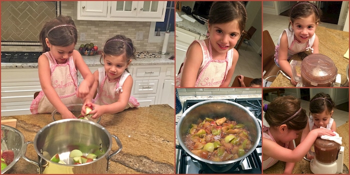 making homemade applesauce with the kids making homemade applesauce with the kids