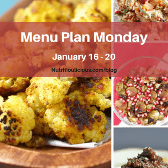 menu plan monday