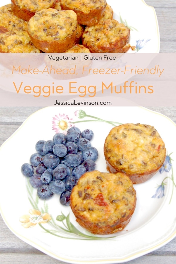Veggie Egg Muffins are an easy make-ahead, freezer-friendly recipe perfect for breakfast on rushed mornings and the kids' lunchboxes. Easy, healthy, and totally customizable to your family's preferences! Recipe at JessicaLevinson.com | #eggmuffins #eggs #breakfast #lunch #kidfriendly #schoollunch #lunchbox #glutenfree #vegetarian #vegetarianrecipe #quickandeasy #freezerfriendly #makeaheadrecipe Veggie Egg Muffins are an easy make-ahead, freezer-friendly recipe perfect for breakfast on rushed mornings and the kids' lunchboxes. Easy, healthy, and totally customizable to your family's preferences! Recipe at JessicaLevinson.com | #eggmuffins #eggs #breakfast #lunch #kidfriendly #schoollunch #lunchbox #vegetarian #vegetarianrecipe #quickandeasy #freezerfriendly #makeaheadrecipe