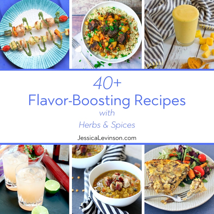 healthy and delicious flavor-boosting recipes made with herbs and spices